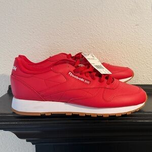 Reebok Classic Red Sneakers